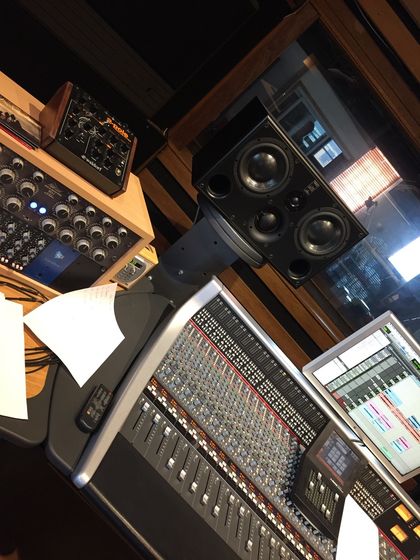 The desk at Castlesound