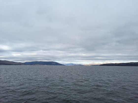 Open water off Inverkip