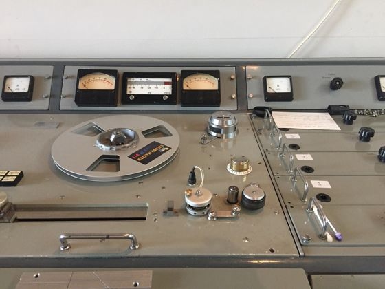 The desk at Electric Mastering