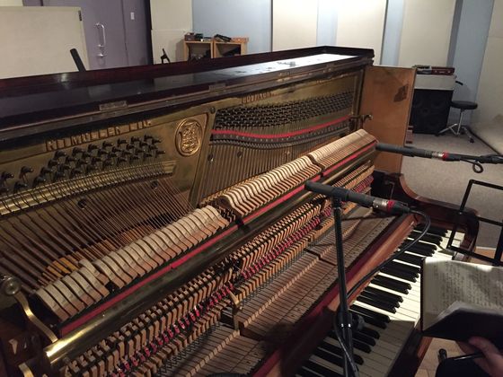 Inside the piano, May 2018