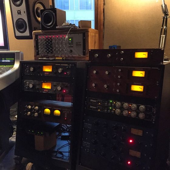 The outboard racks, December 2017