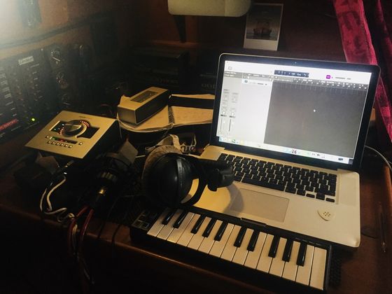 The session running below decks, February 2017