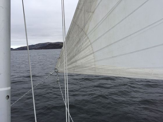 Sail up on the Clyde, March 2016